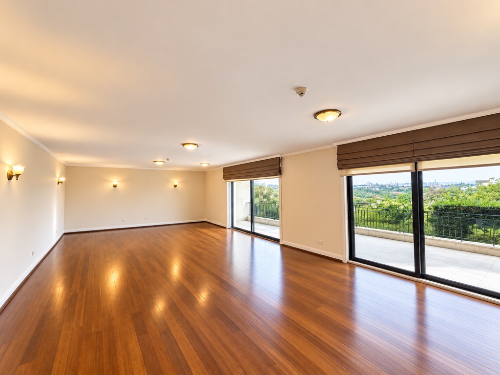 Bahçeye açılan geniş salon