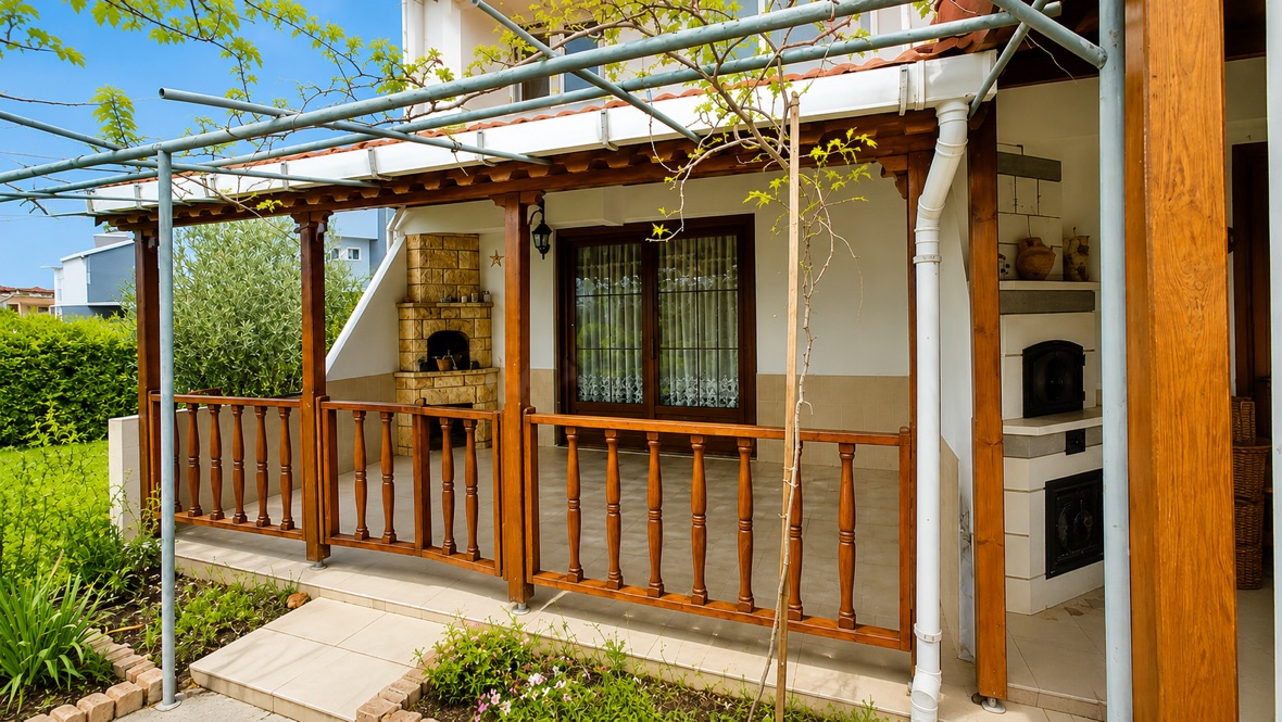 Veranda ve açık oturma alanı