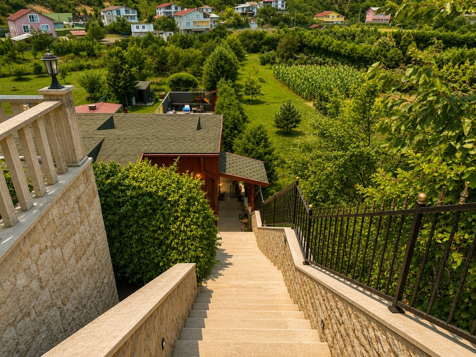 Bahçe merdiveni