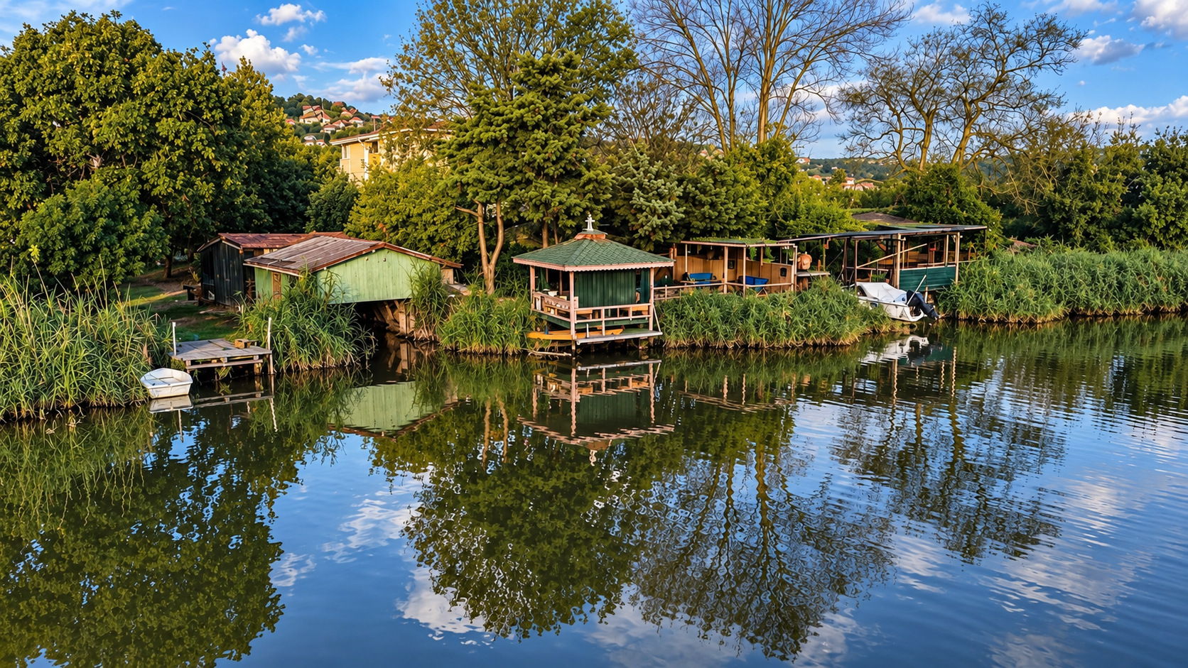 Riva Deresi’ne sıfır, özel iskeleli villa